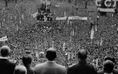 Homenaje de los portuarios en el Día de la Lealtad Peronista